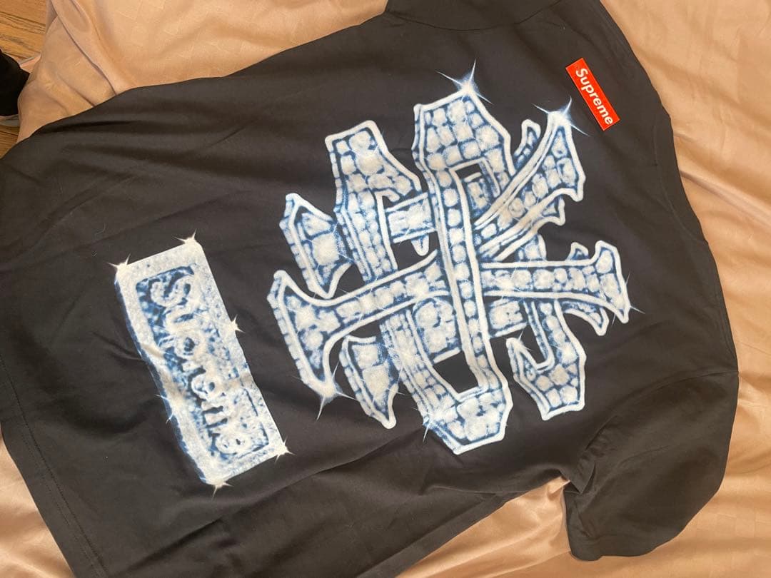 トップス Supreme man Tee Black