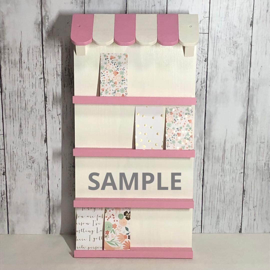 ハピイ　お店型什器×２点 　アクセサリー台1点　イベント什器　ハンドメイド