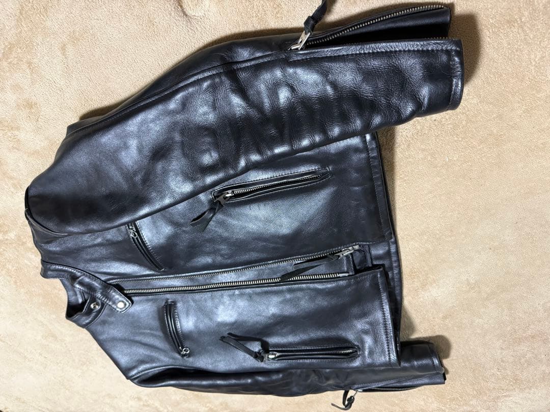 KADOYA カドヤ　レザージャケット　シングル　Sサイズ