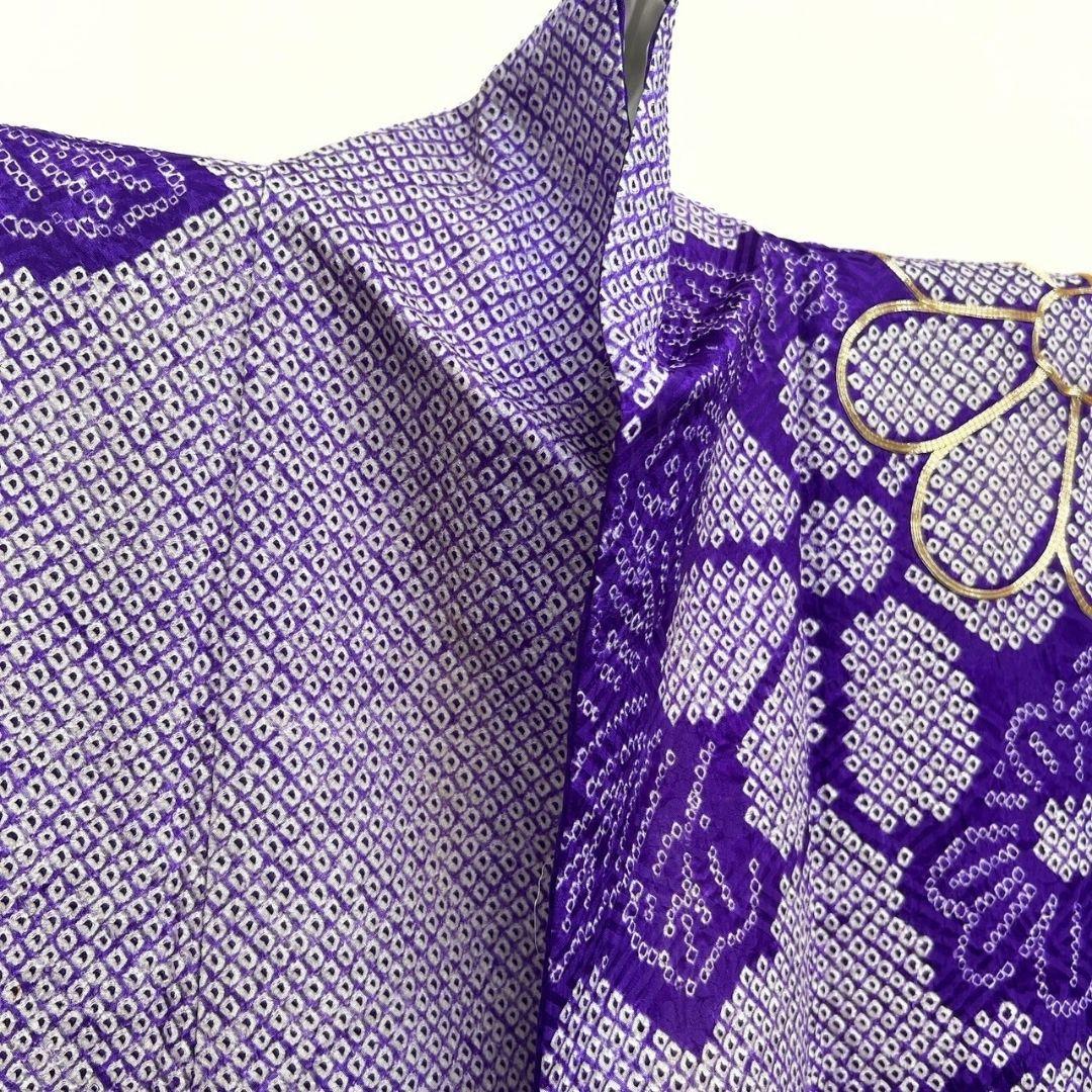 総絞り　金駒刺繍　七宝　観世水　振袖　晴れの日　成人式　卒業式　着物　114p
