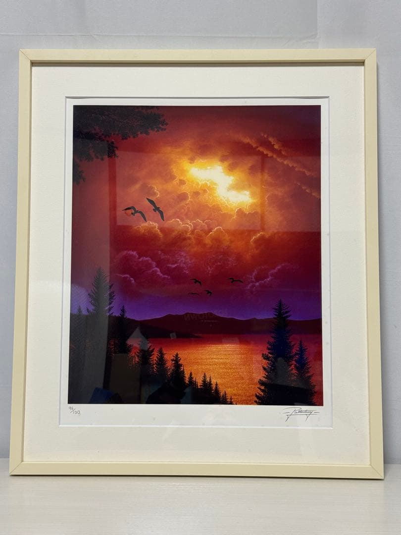 ジョン・ラッテンベリー　帰路　シルクスクリーン