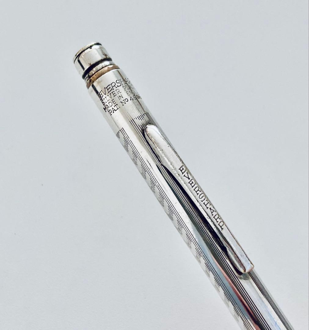 英国製◆エバーシャープ シャープペンシル 銀張り EVERSHARP 激レア！