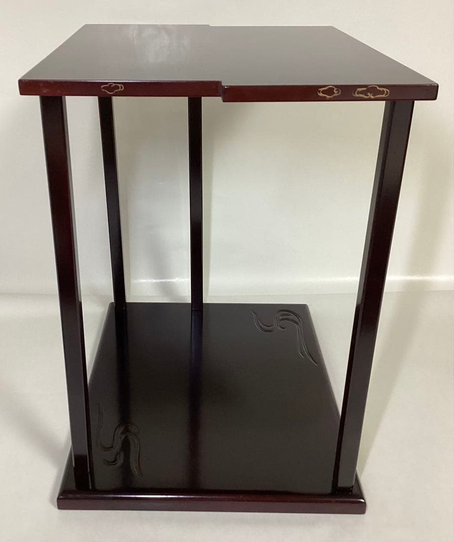 山雲棚 組立式 紙箱入 茶道具 古物品