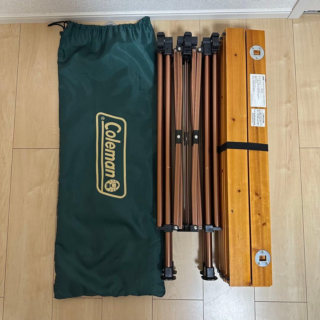 コールマンColemanナチュラルウッドロールテーブルクラシック