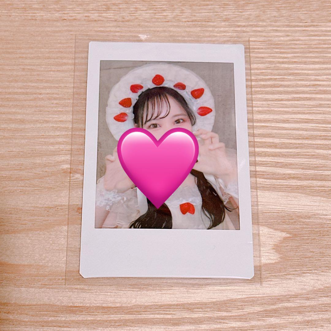 FRUITS ZIPPER LARME プリント チェキ 松本かれん