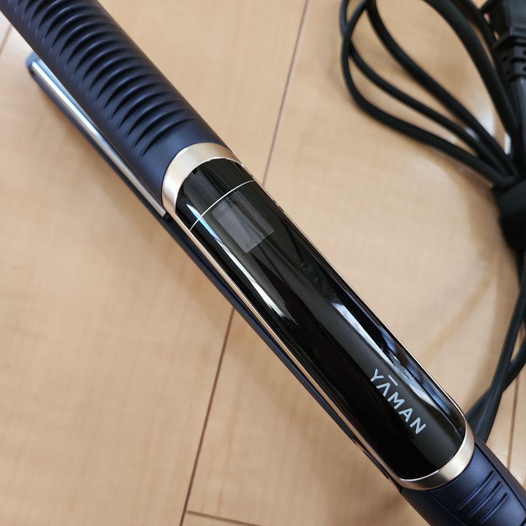 YAMAN ストレートヘアアイロン ネイビー　ケース付き 【YJHB0】