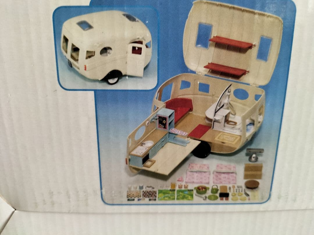 確認用。シルバニア　UK キャラバン　ファミリーカー