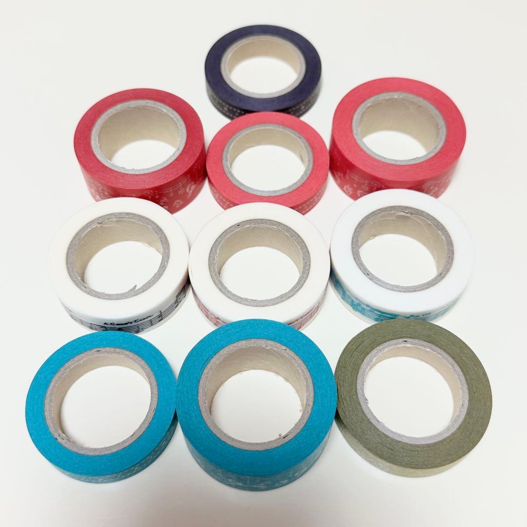 マークス 廃盤マスキングテープ メリーゴーラウンド 10本セット 中古