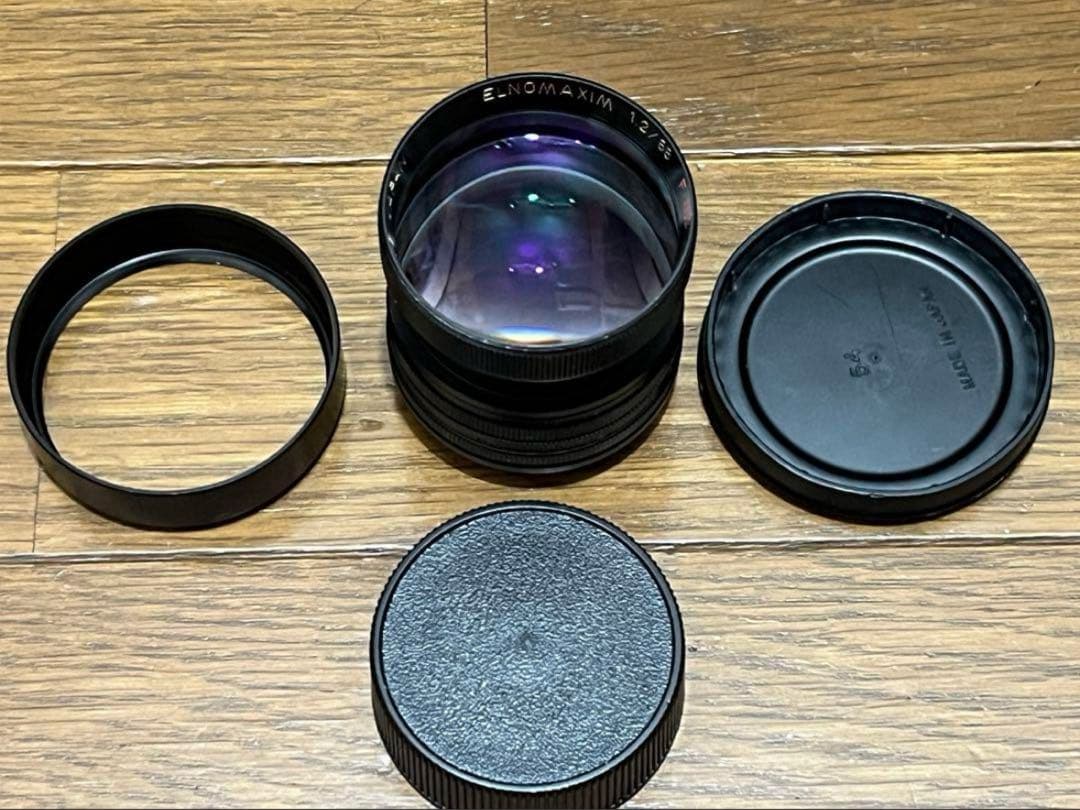 MS-OPTICS 宮崎光学 ELNOMAXIM 1.2/55 エルノマキシム黒