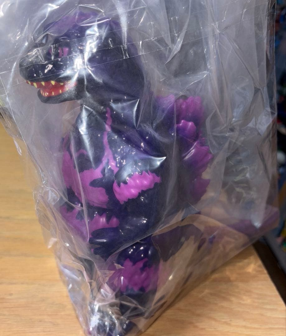 メディコム・トイの安楽安作 ゴジラ（ゴジラVSデストロイア版）6期のソフビ