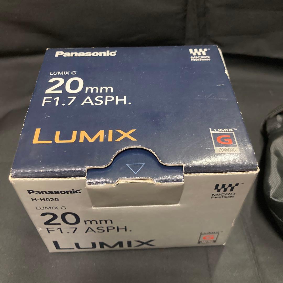 Panasonic LUMIX 20mm F1.7 ASPH. レンズ