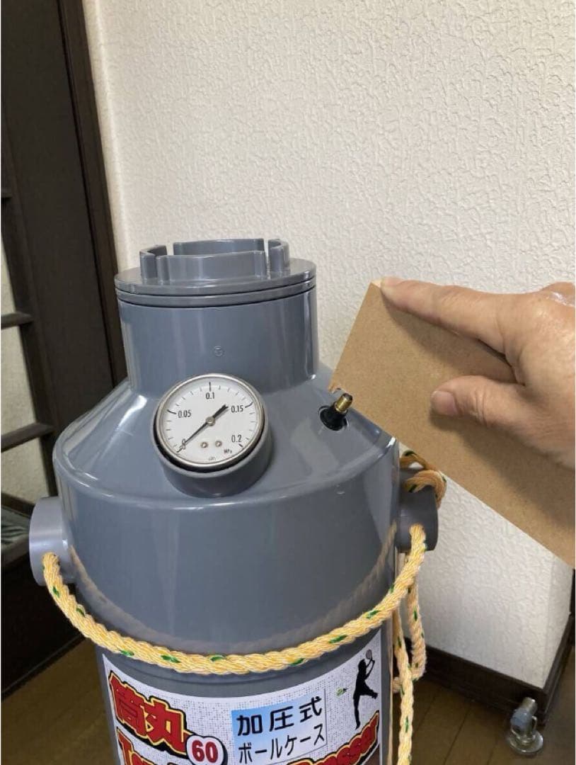 筒丸60(テニスボール加圧・再生ホルダー)a