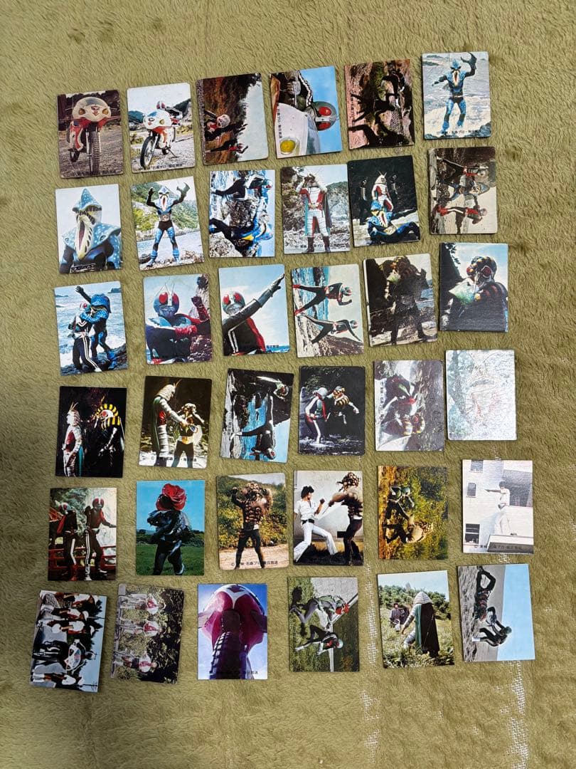 旧カルビー仮面ライダーカード213枚