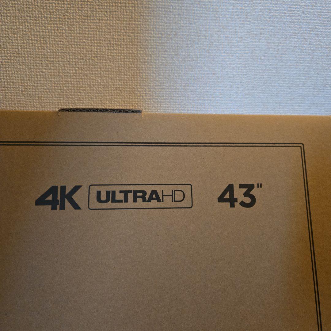Xiaomi TV A Pro 43インチ 4K　テレビ　チューナーレス