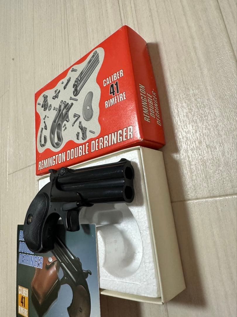 CMC ABS樹脂モデルガン レミントン・ダブル・デリンジャー r2-3