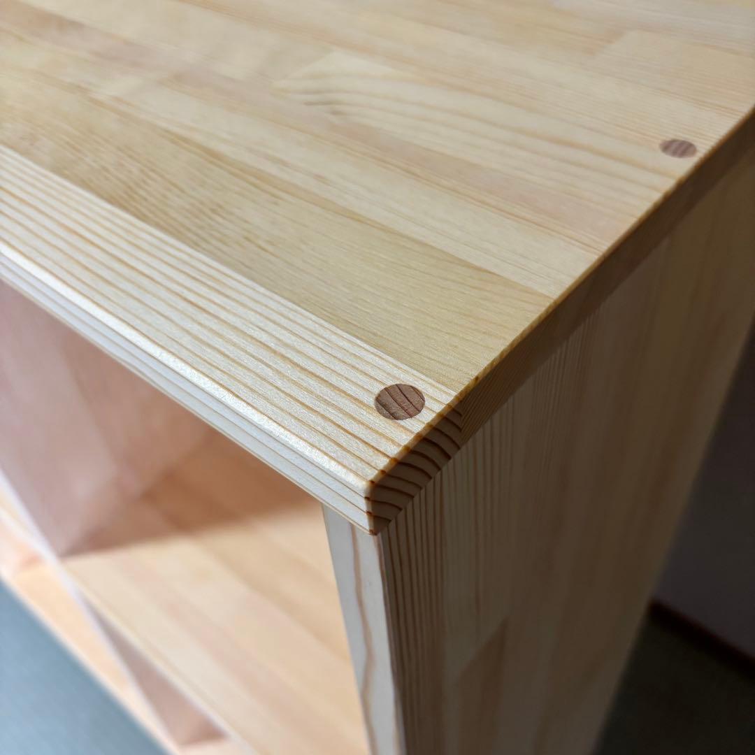 ハンドメイド　脚付き格子本棚・ラック　オーダー受け付けます。