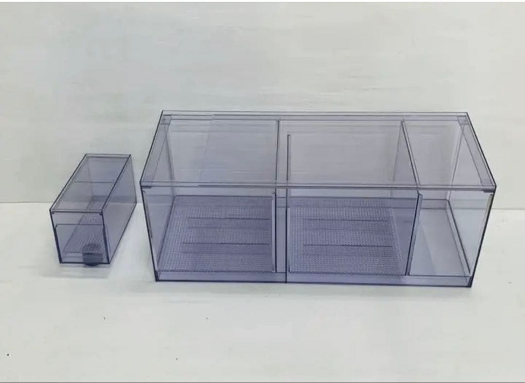 オーバーフロー水槽用塩ビ濾過槽 W750 D300 H300