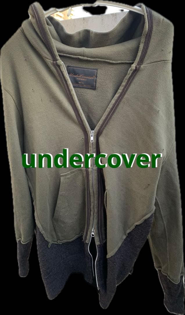 UNDERCOVER but beautiful ダブルジップパーカー M