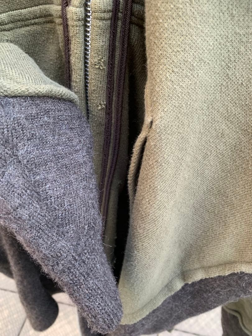 UNDERCOVER but beautiful ダブルジップパーカー M