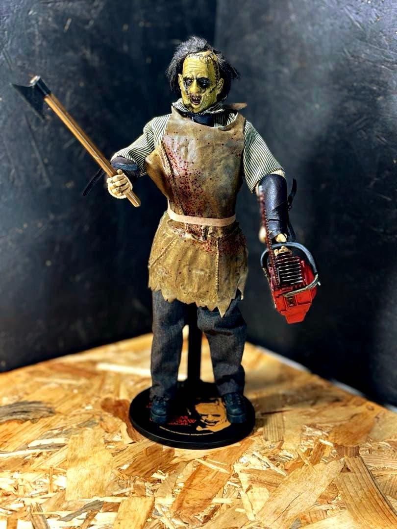 サイドショウ　12インチ　テキサスチェーンソー　レザーフェイス