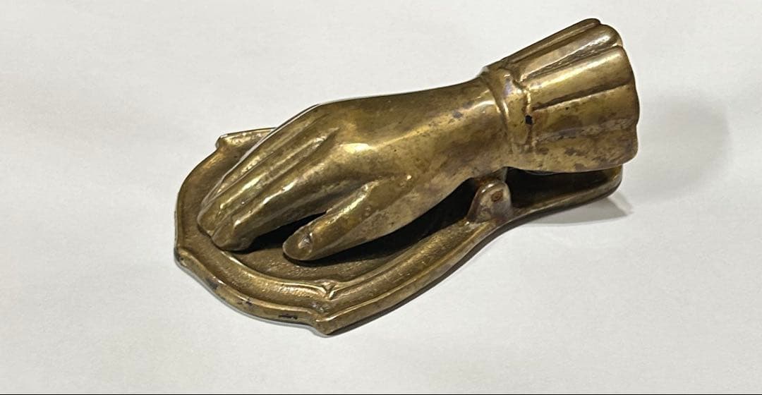 フランス蚤の市　手　モチーフ　クリップ　ドア　ハンドクリップ