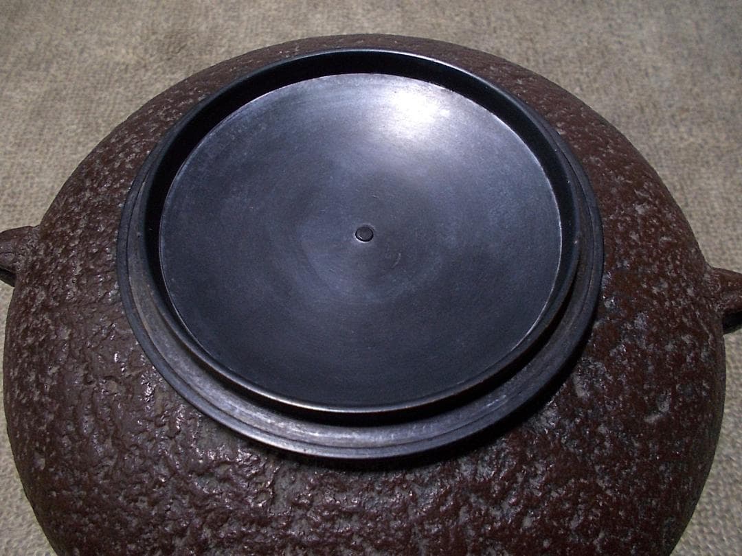 茶道具 置炉 茶釜 未使用五徳 底瓦 送料込み