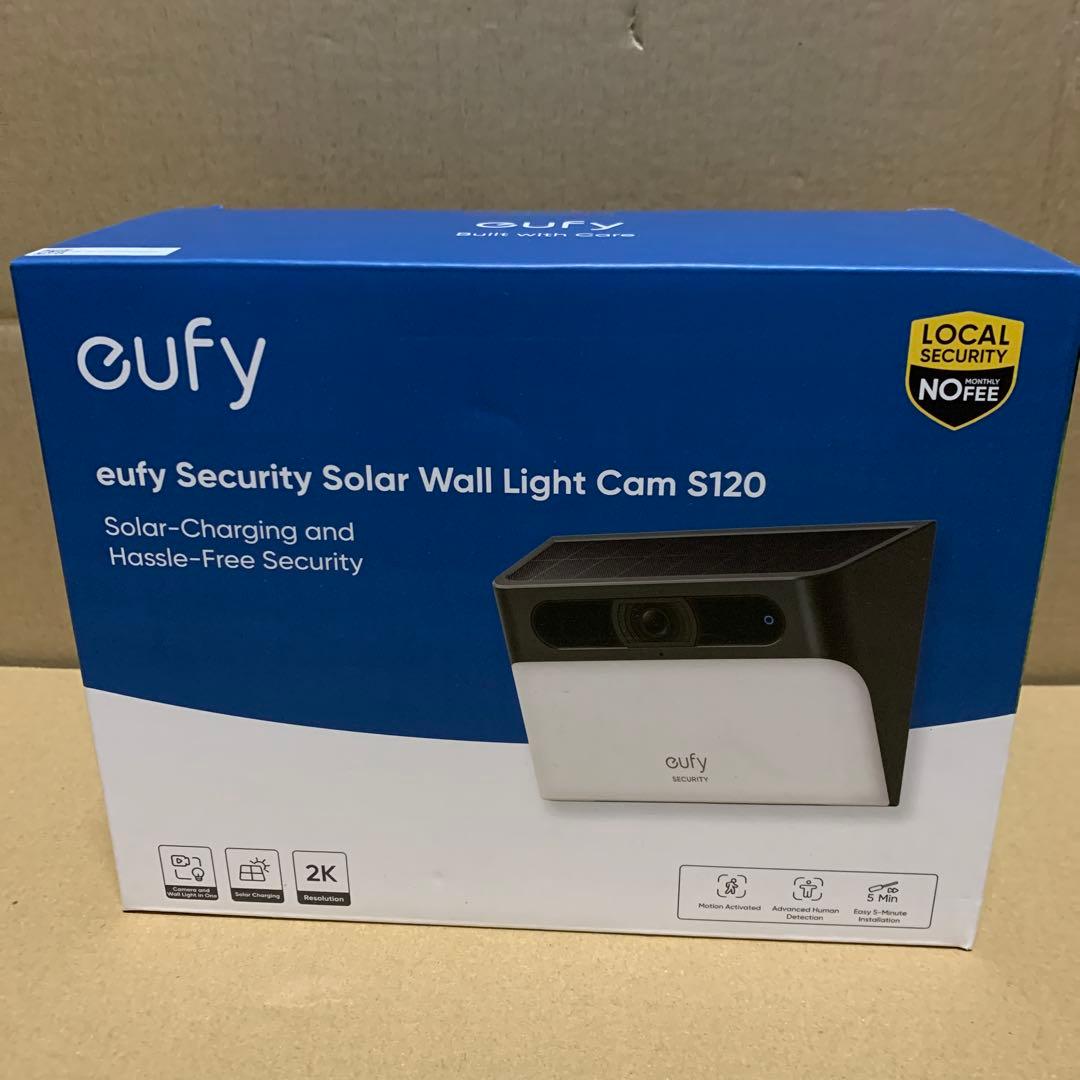 新品　Anker Eufy Solar Wall Light Cam S120