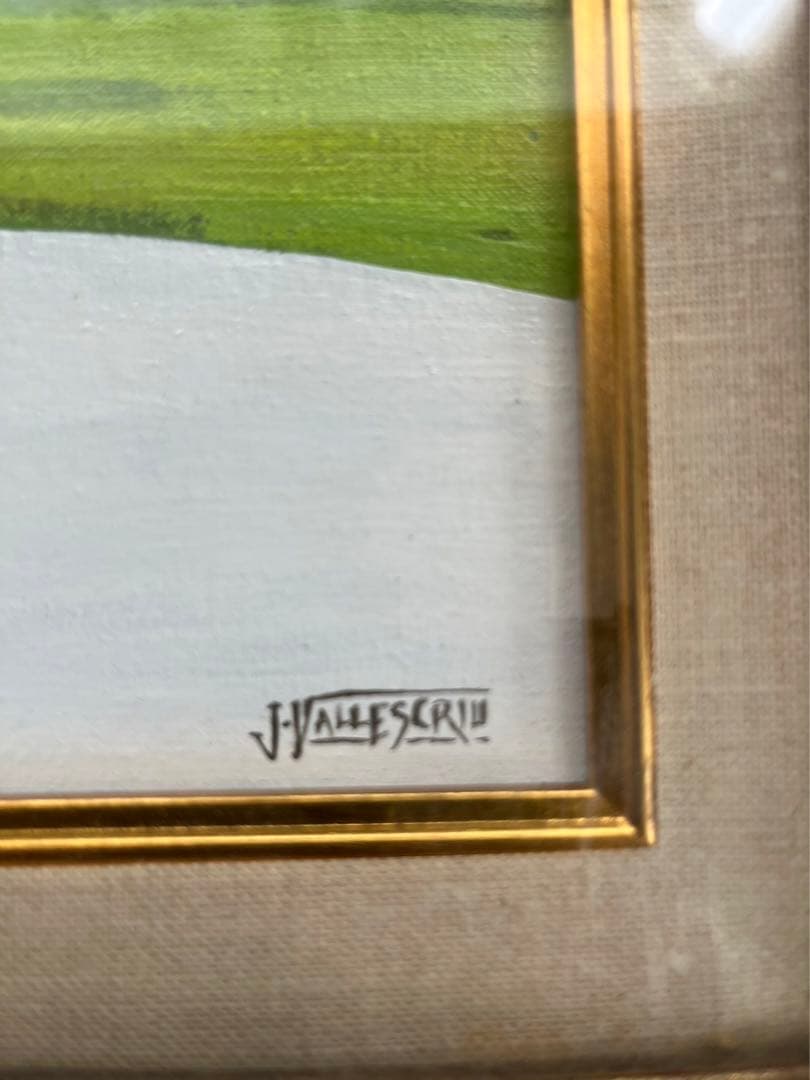 ジョルリーバレスキュル 作者　油絵