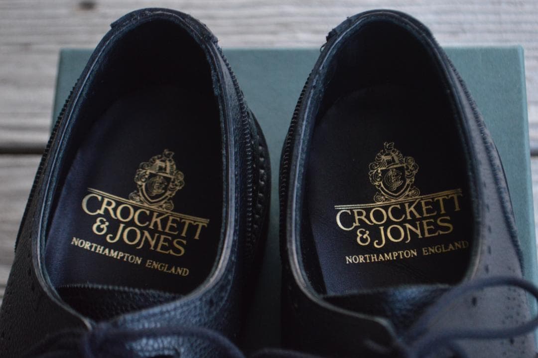 新品　CROCKETT＆JONES　GHILIE2　6E　ブラック　カントリー