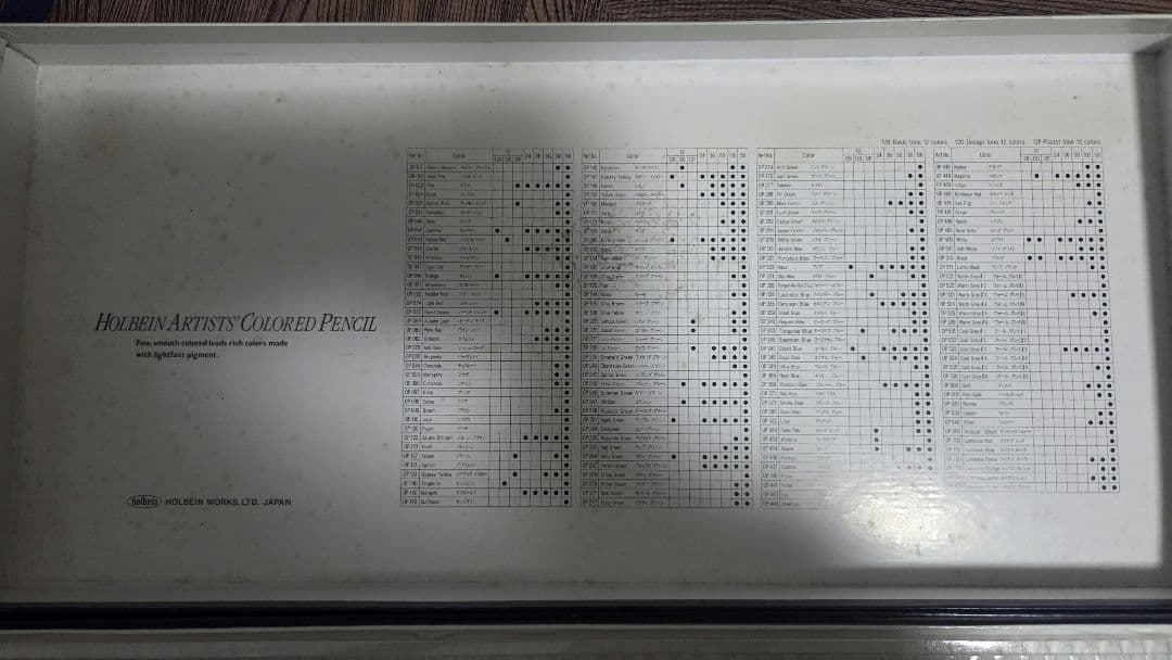 【sakura】ホルベイン アーチスト色鉛筆 100色 紙箱