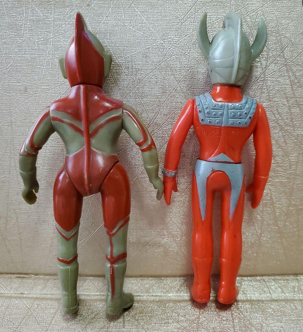 ブルマァク タケミ ウルトラマン ゾフィー タロウ ソフビ 当時モノ