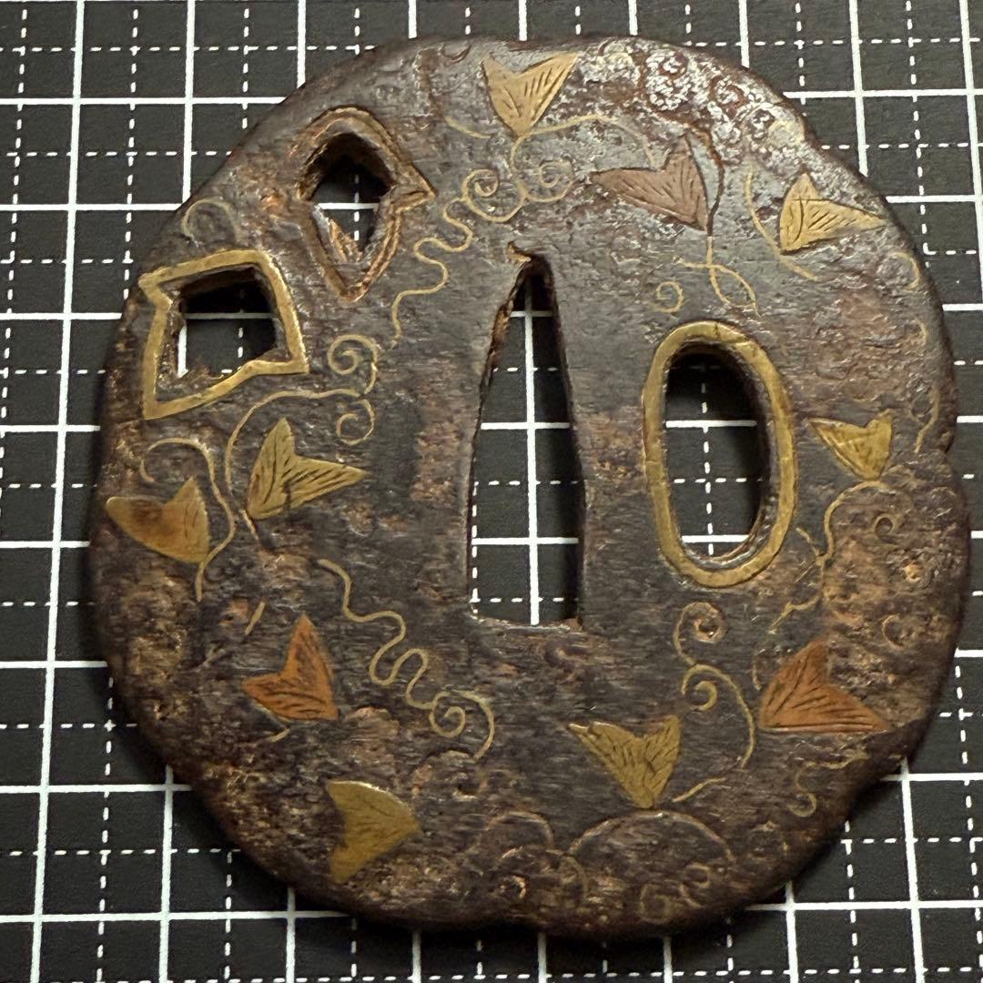 刀鍔 武具 江戸時代 戦国時代 金篏細工 美術品