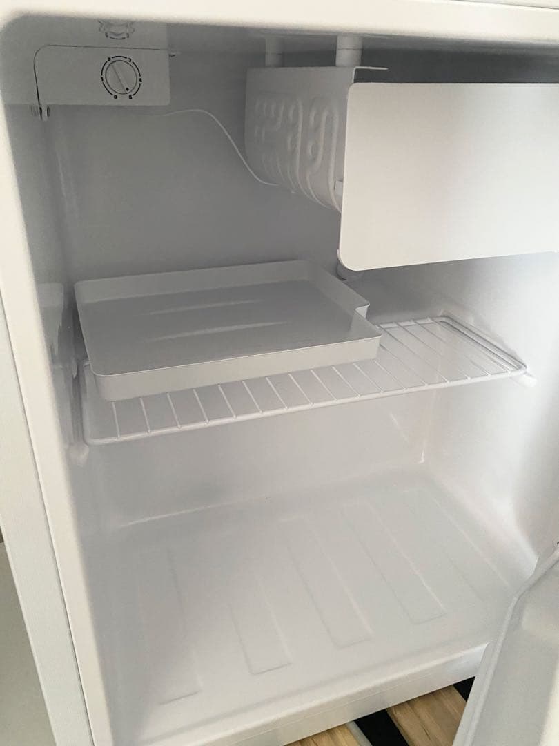 MAXZEN マクスゼン JR047HM01WH 小型冷蔵庫 47L 右開き