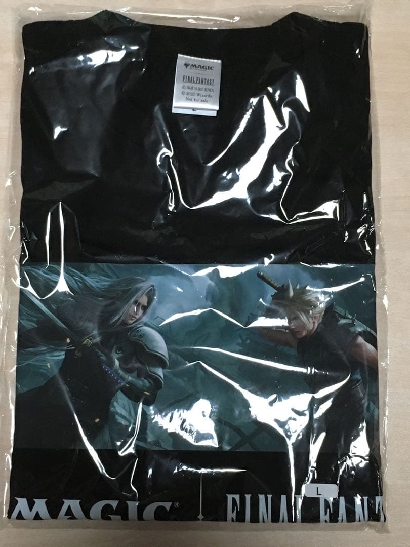 FINAL FANTASY Tシャツ Lサイズ + カードパックセット