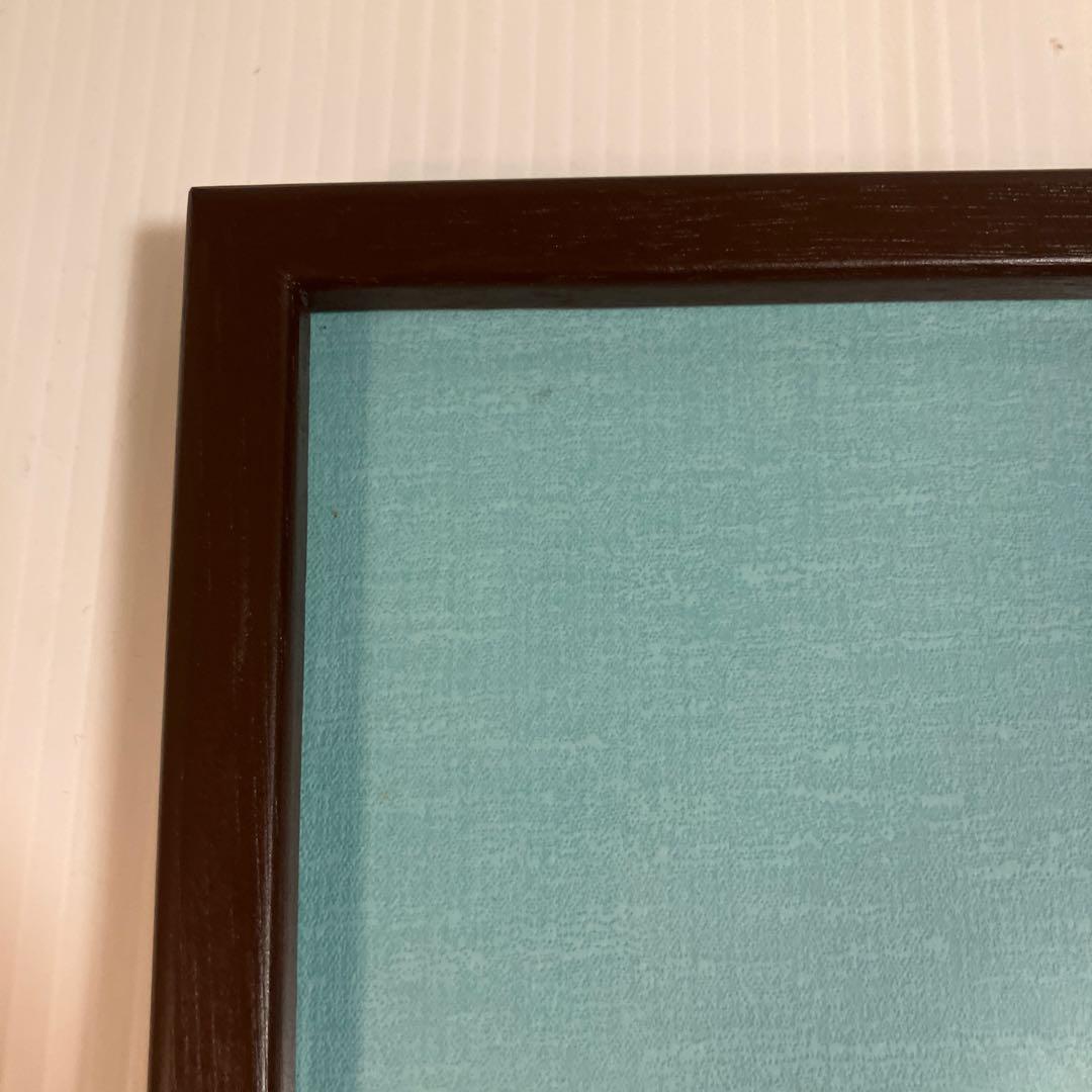 美品　渡辺俊明　版画　桃