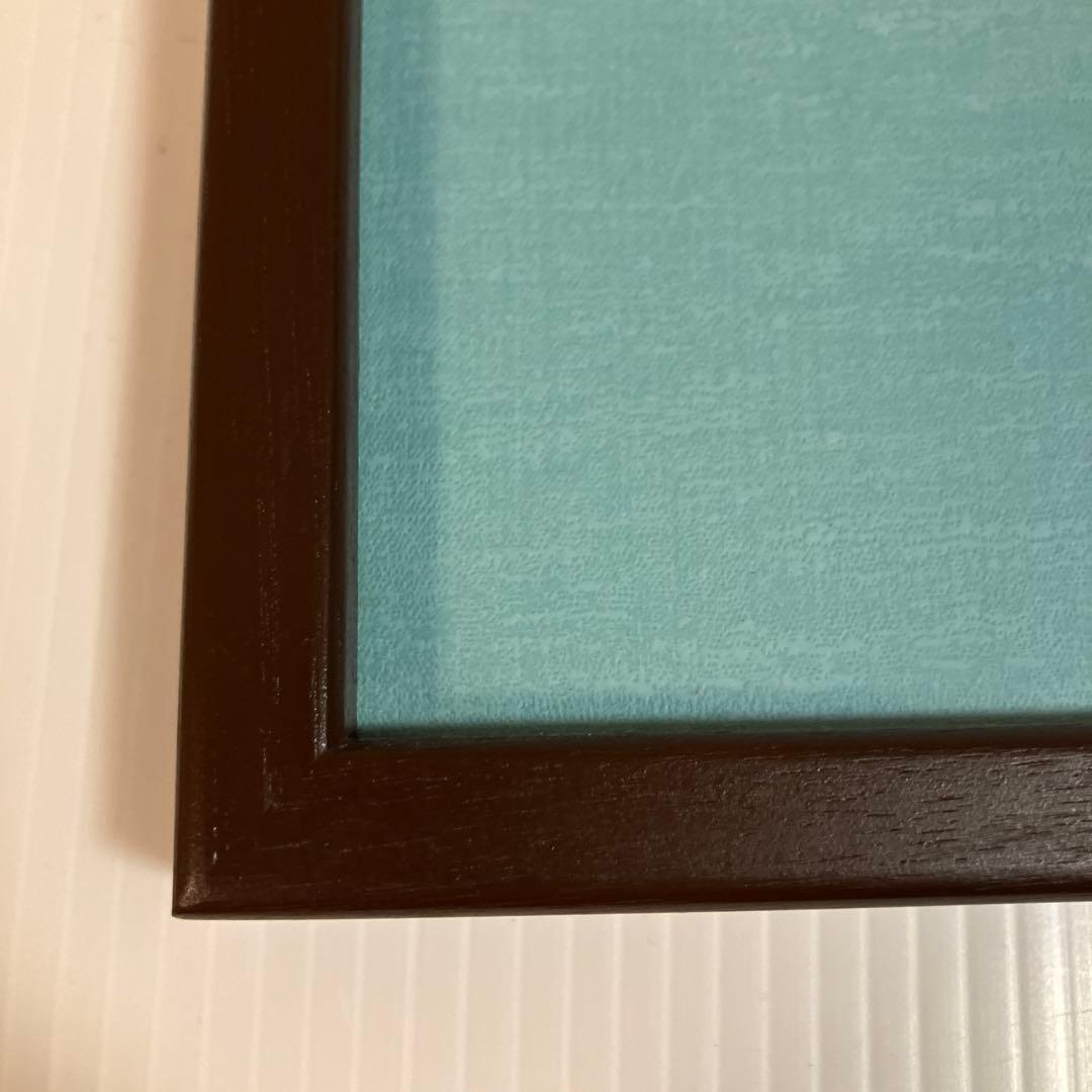 美品　渡辺俊明　版画　桃