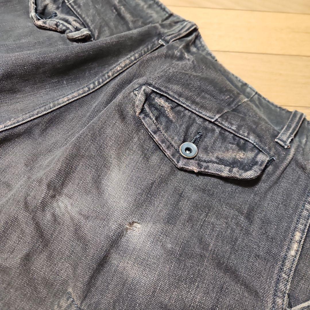 ユリウス ガスマスク カーゴパンツ ダメージアリ