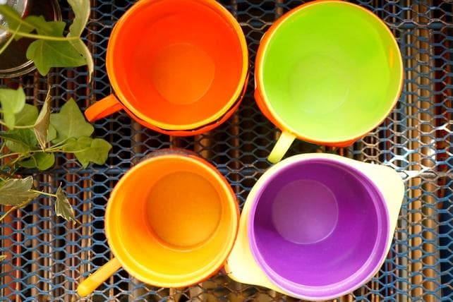 ヴィンテージ ファニーフェイス 4個セット マグ アドバタイジング