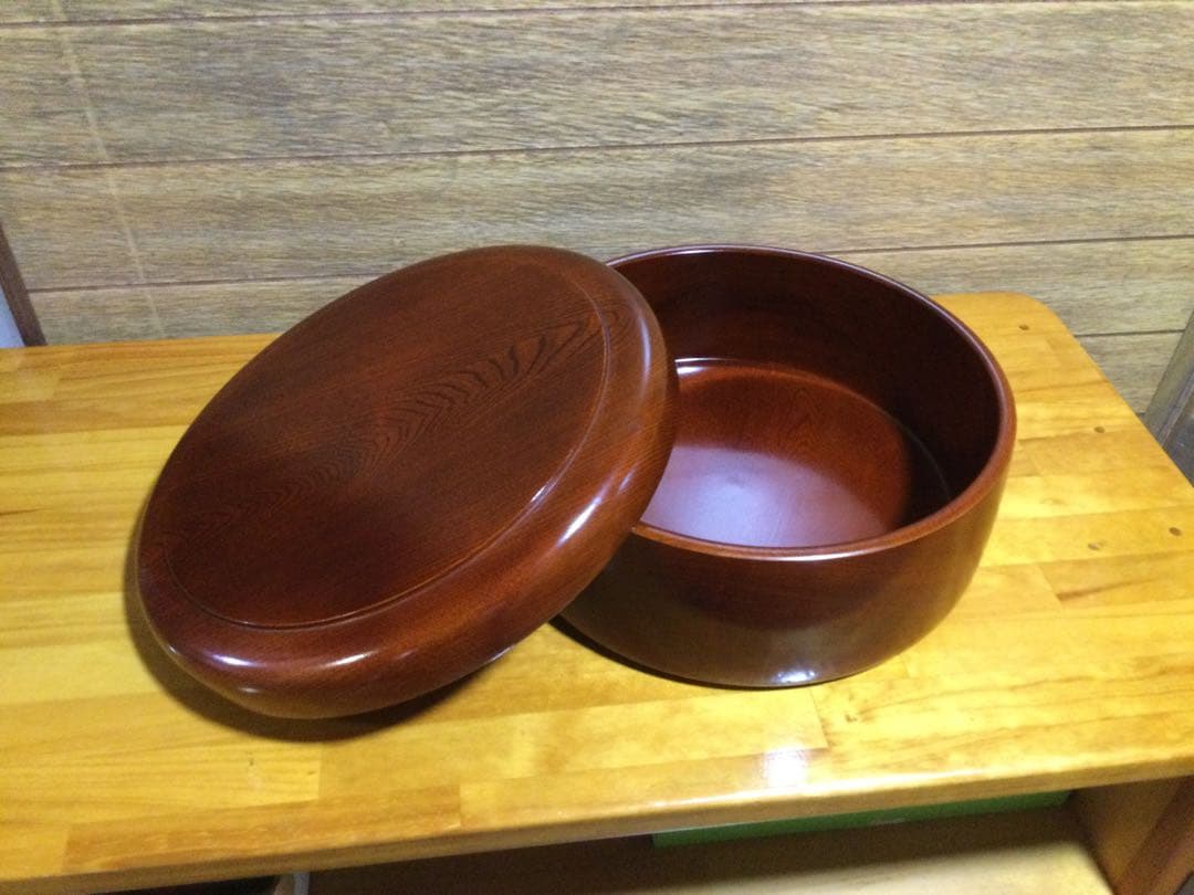 木の温もりと美しさ＊木製 欅茶びつ　茶色　美品