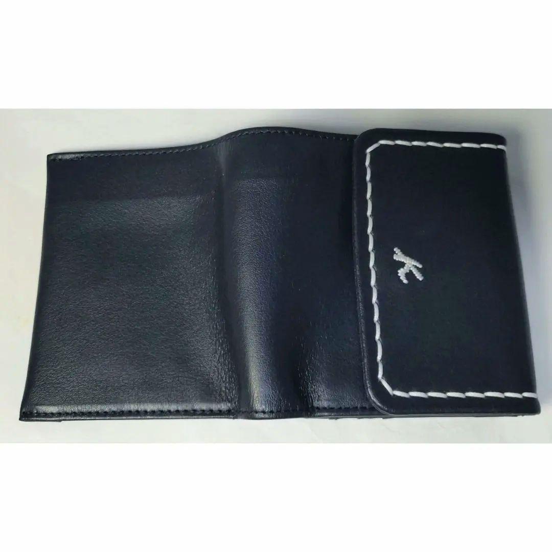 ★完売品★未使用品★Kitamura/キタムラ☆レザー二つ折り財布☆