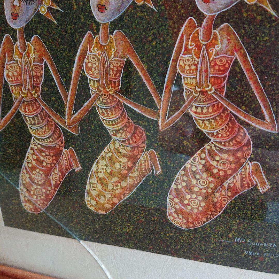 BALI 絵画 アート アジアン雑貨