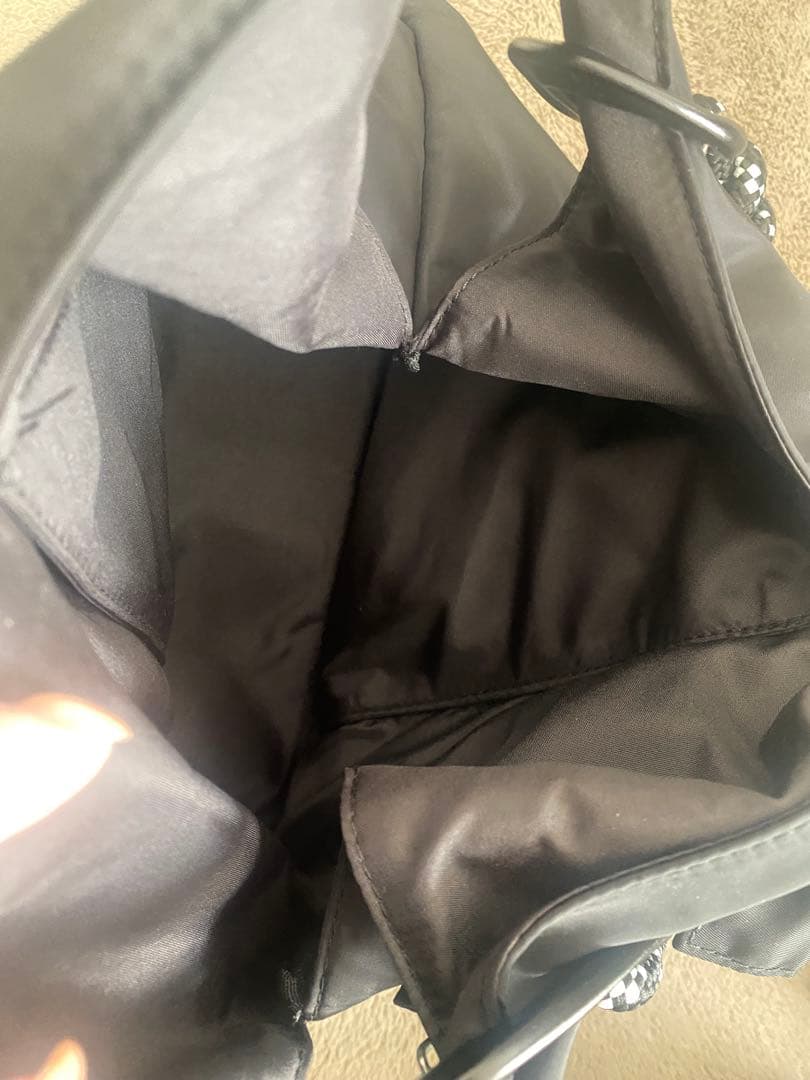 美品【RISREY x OUTDOOR 】 コラボ　フリル ミニ バッグ