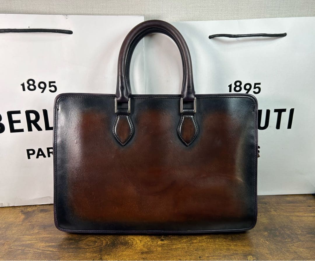 Berluti アンジュール　Un Jour ヴェネチアレザー ブリーフケース
