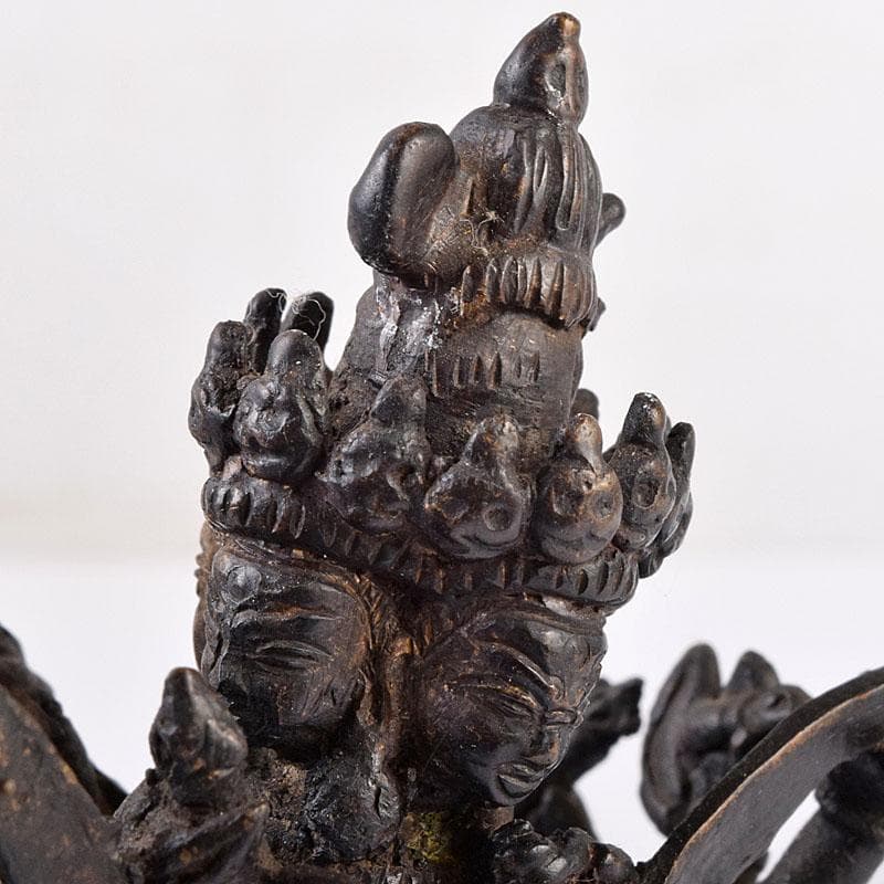 中国　古銅　チベット仏　歓喜仏　仏像　V　R8919