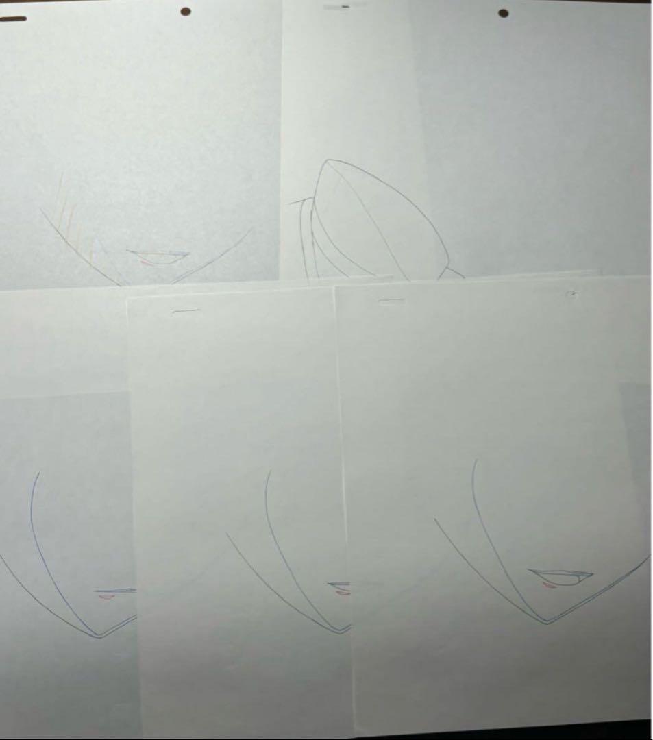 BLEACH セル画　夜一　アニメ　直筆　レイアウト