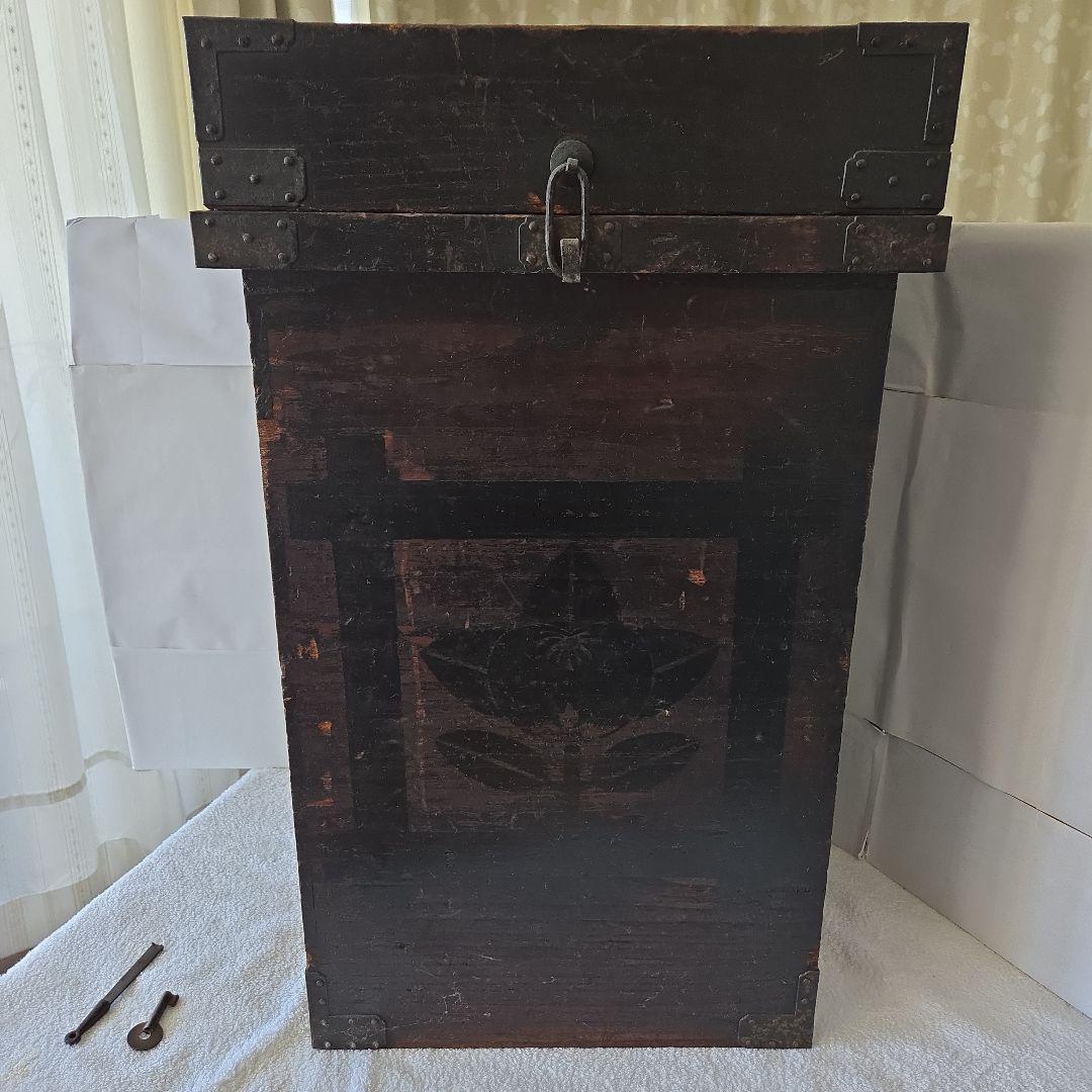 鎧櫃　外鍵付　背負箪笥　武具　刀剣　千両箱　鋏箱　甲冑箱　兜箱　江戸時代