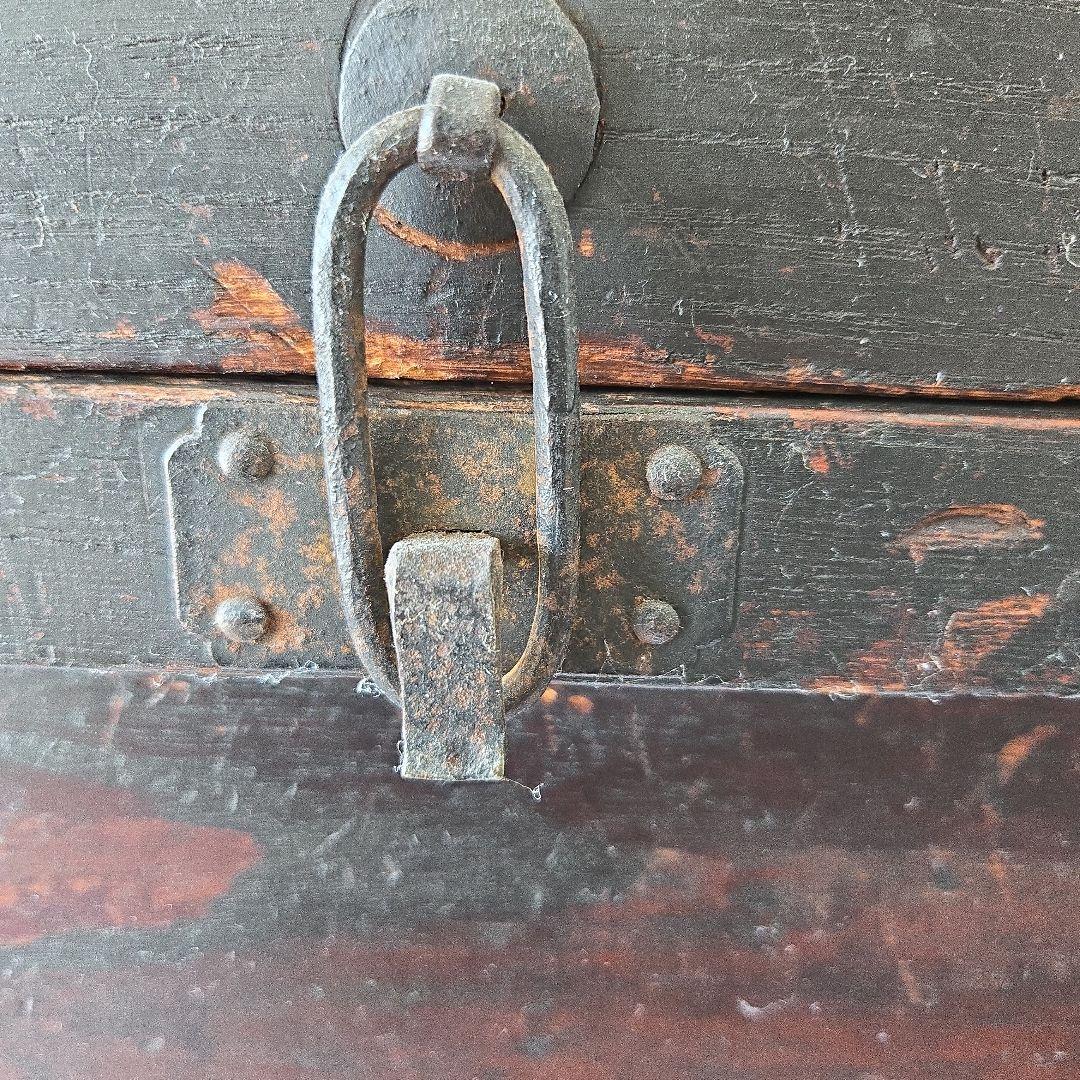 鎧櫃　外鍵付　背負箪笥　武具　刀剣　千両箱　鋏箱　甲冑箱　兜箱　江戸時代