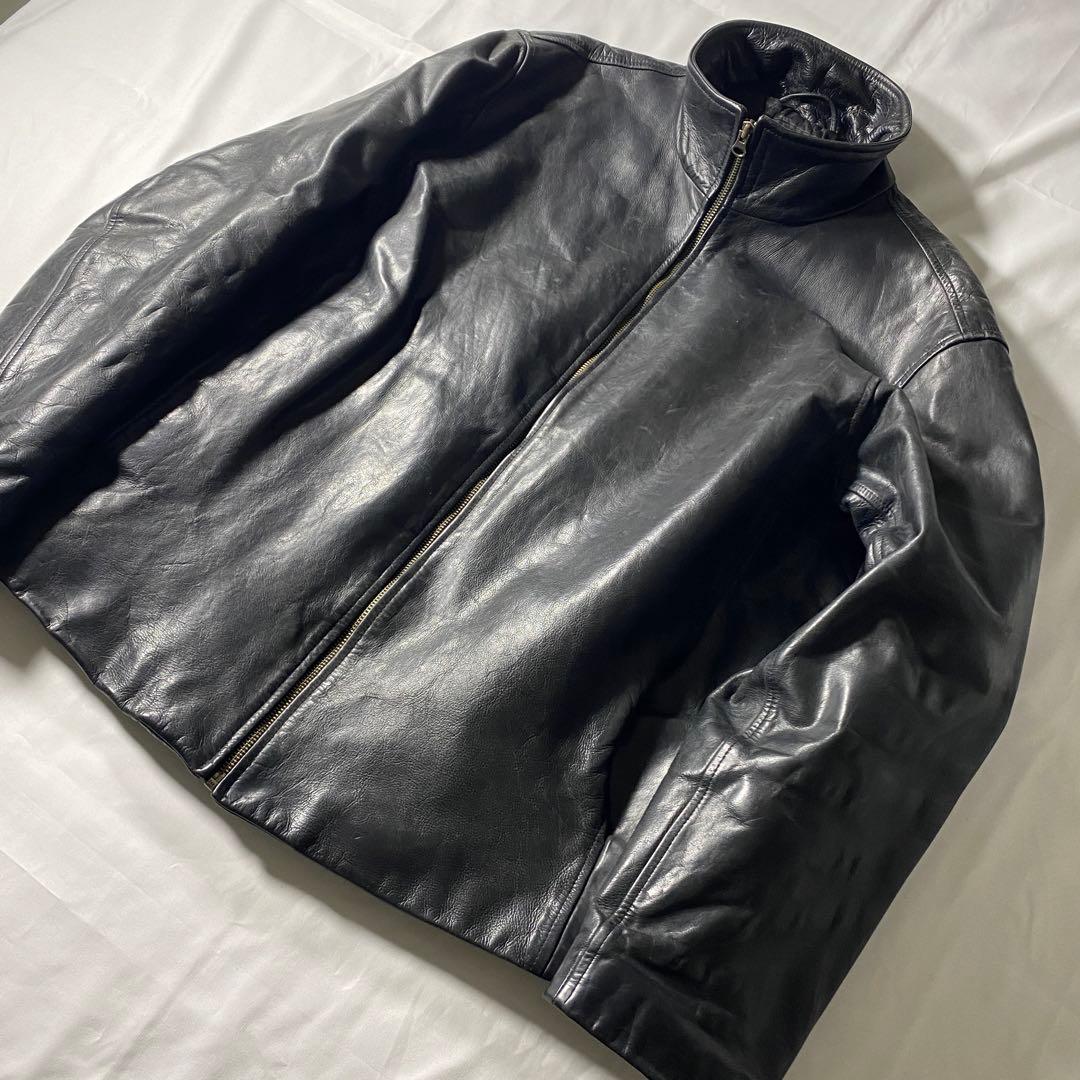 ジャケット・アウター 00s Gap Leather Jacket Black Y2K