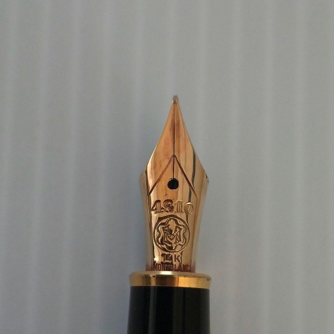 【初期型】モンブラン万年筆　マイスターシュテュック＃144　ブラック　◆