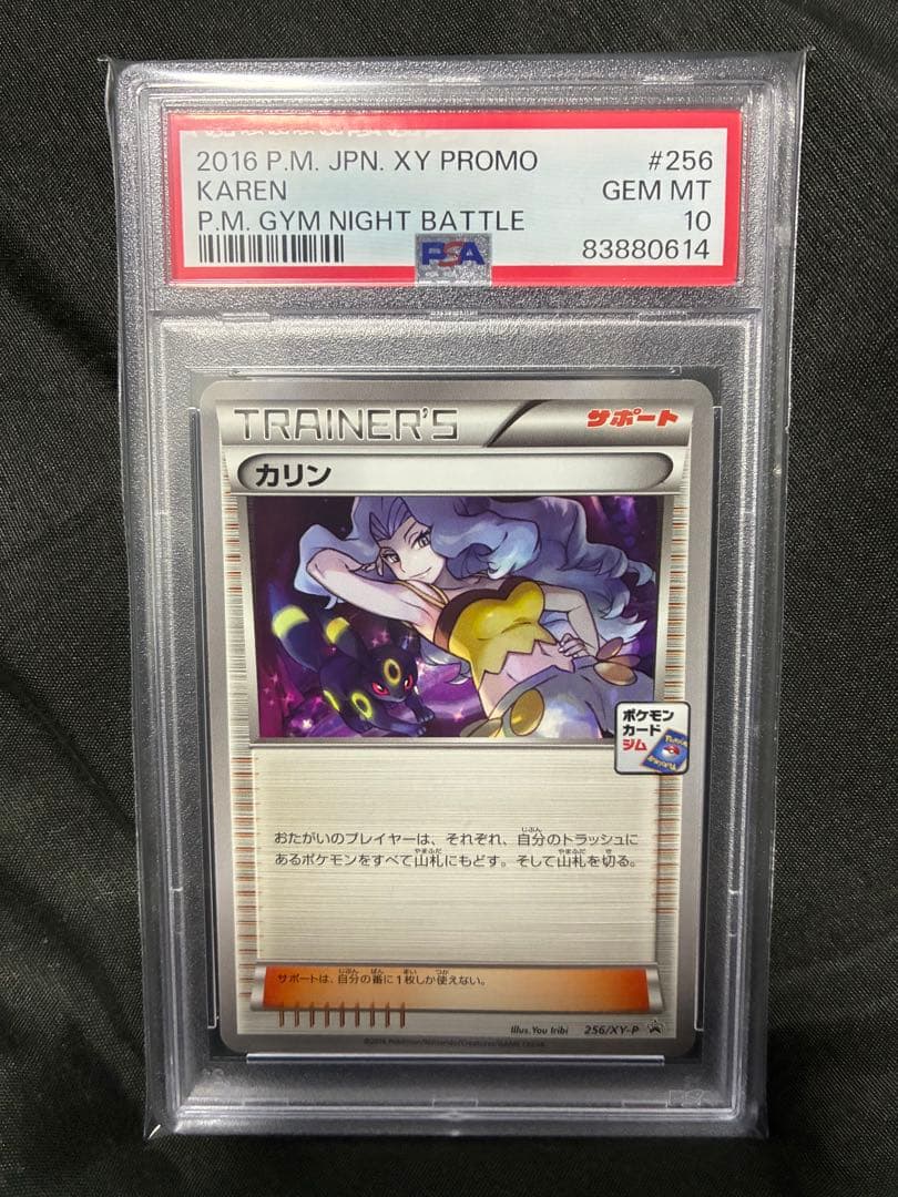 世界237枚 PSA10 カリン ジム 2016 256 63 サポート